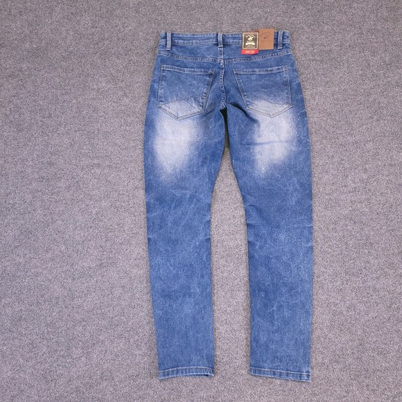 NWT Beverly Hills Polo Club Jeans Mens 30x30 Slim Modern Stretch Tapered - Picture 3 of 16